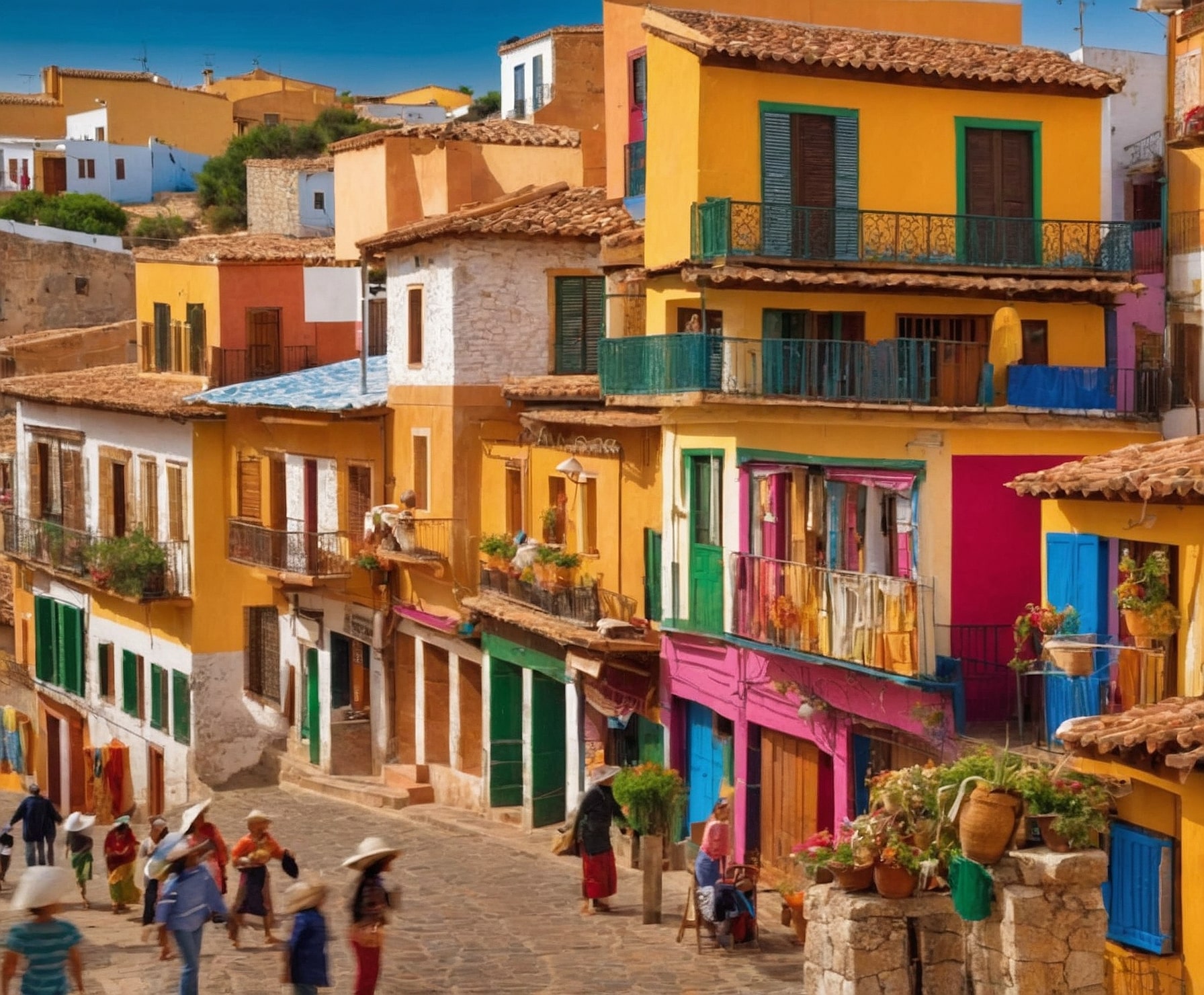 Vista de paisajes turísticos impresionantes